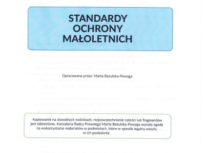 Standardy ochrony małoletnich- OSK